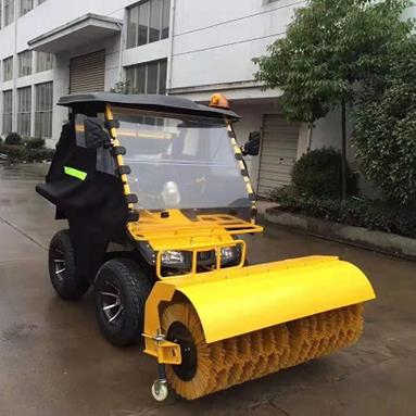 Ride On Power Snow Broom